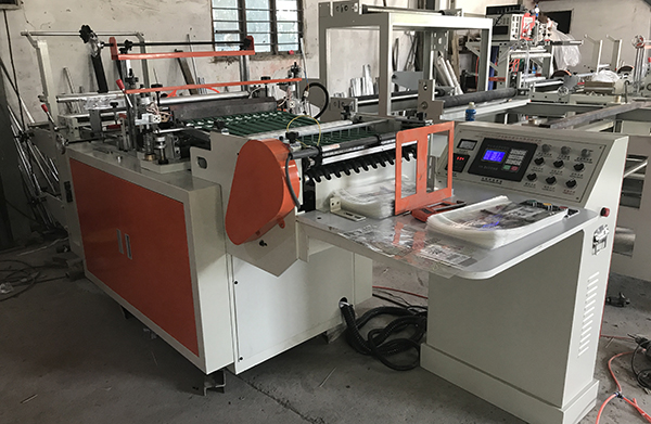 Ordinary edge sealing hot-rolled bag making machine